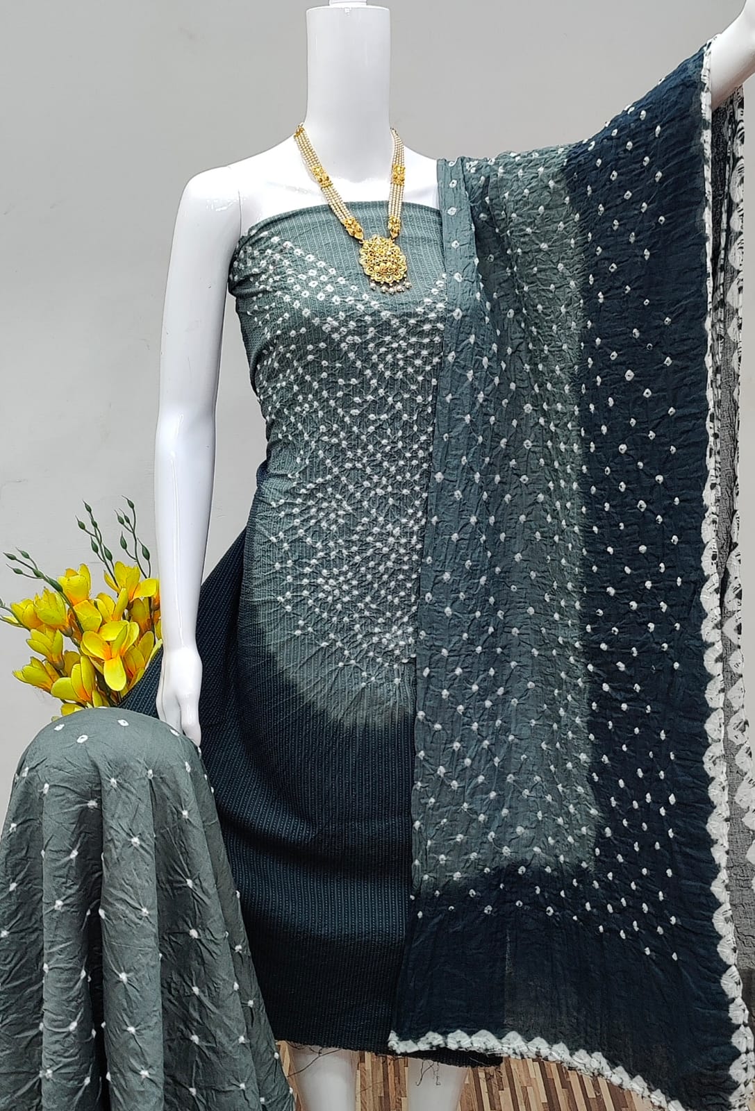 Bandhani Dress Material