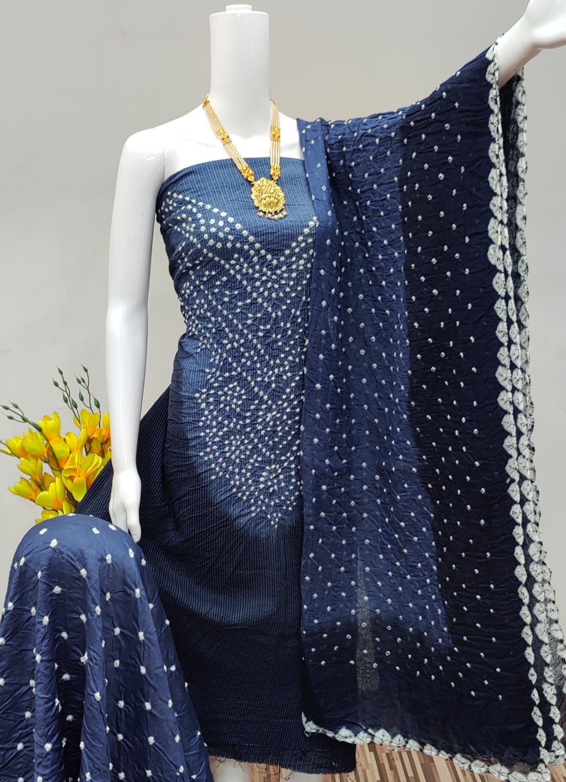 Bandhani Dress Material