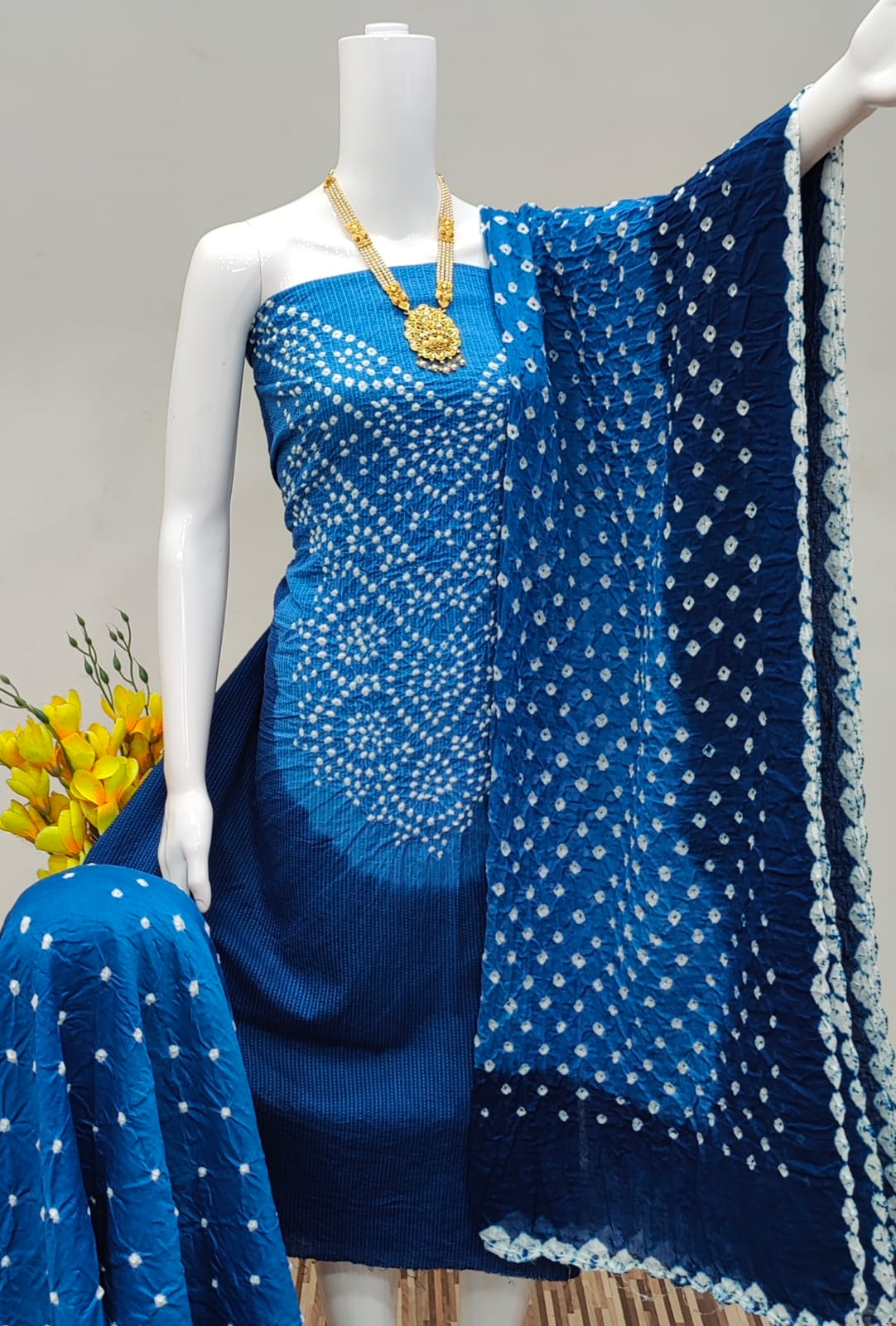 Bandhani Dress Material