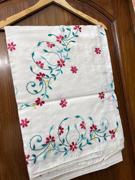 Cotton Kanthawork Saree