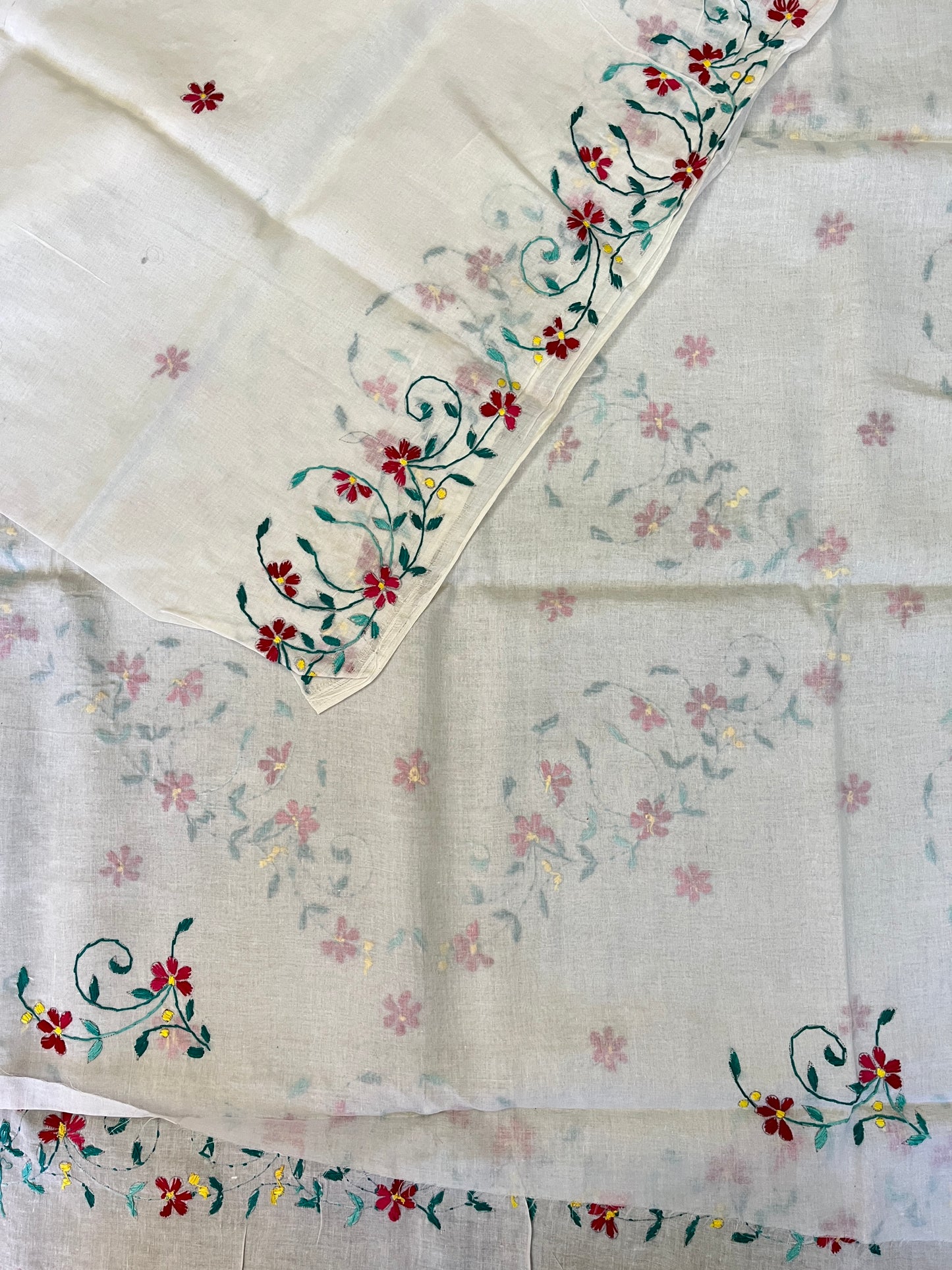 Cotton Kanthawork Saree