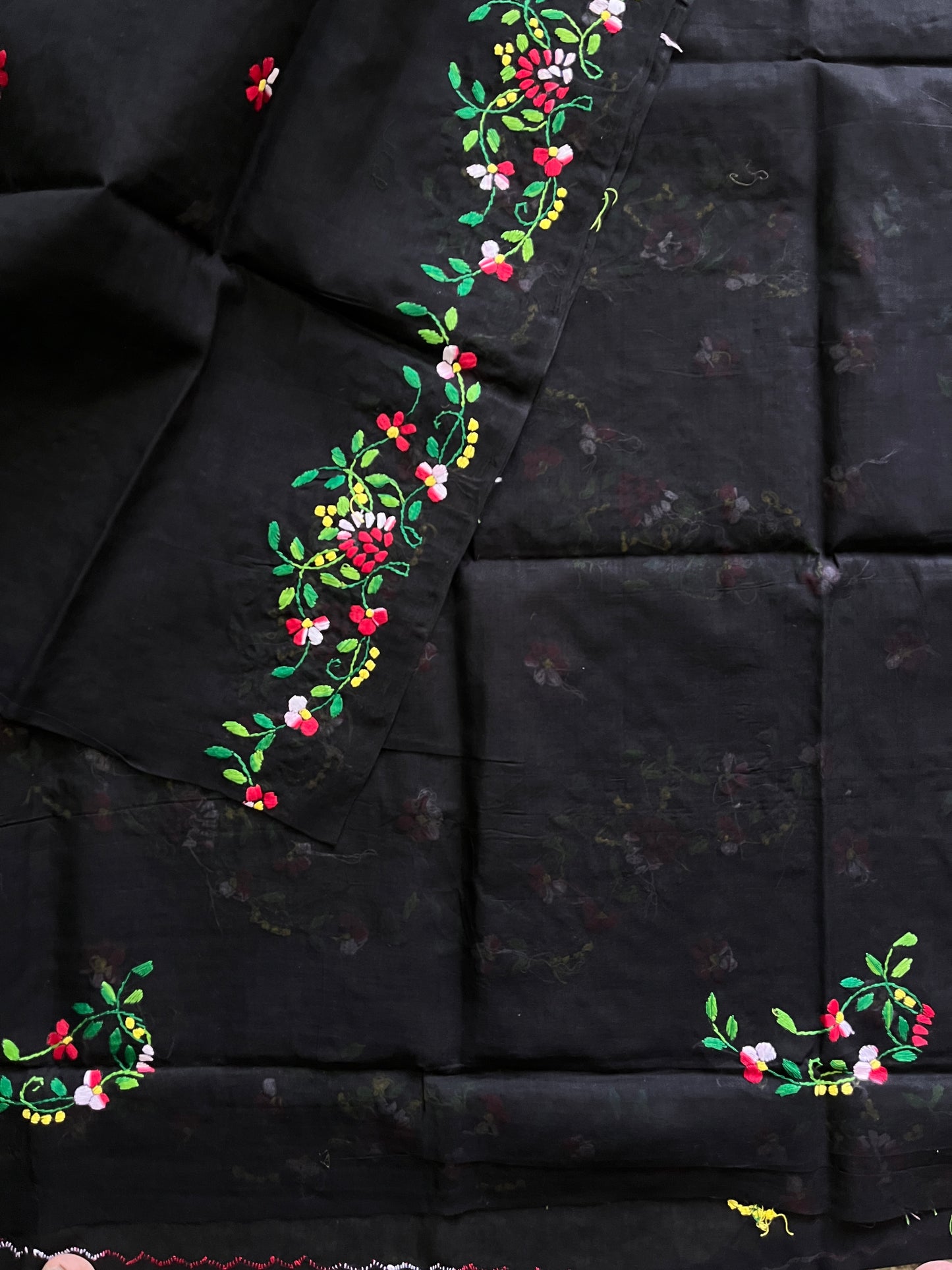 Cotton Kanthawork Saree