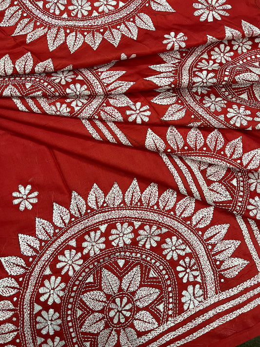 PUSHPA Kanthawork Saree
