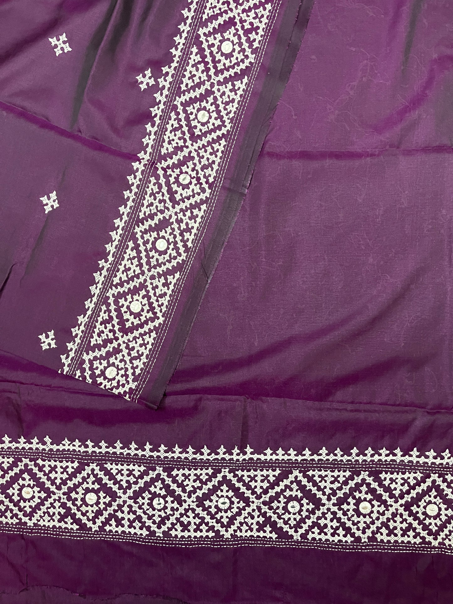 LAAJWAAB Kutchwork Saree