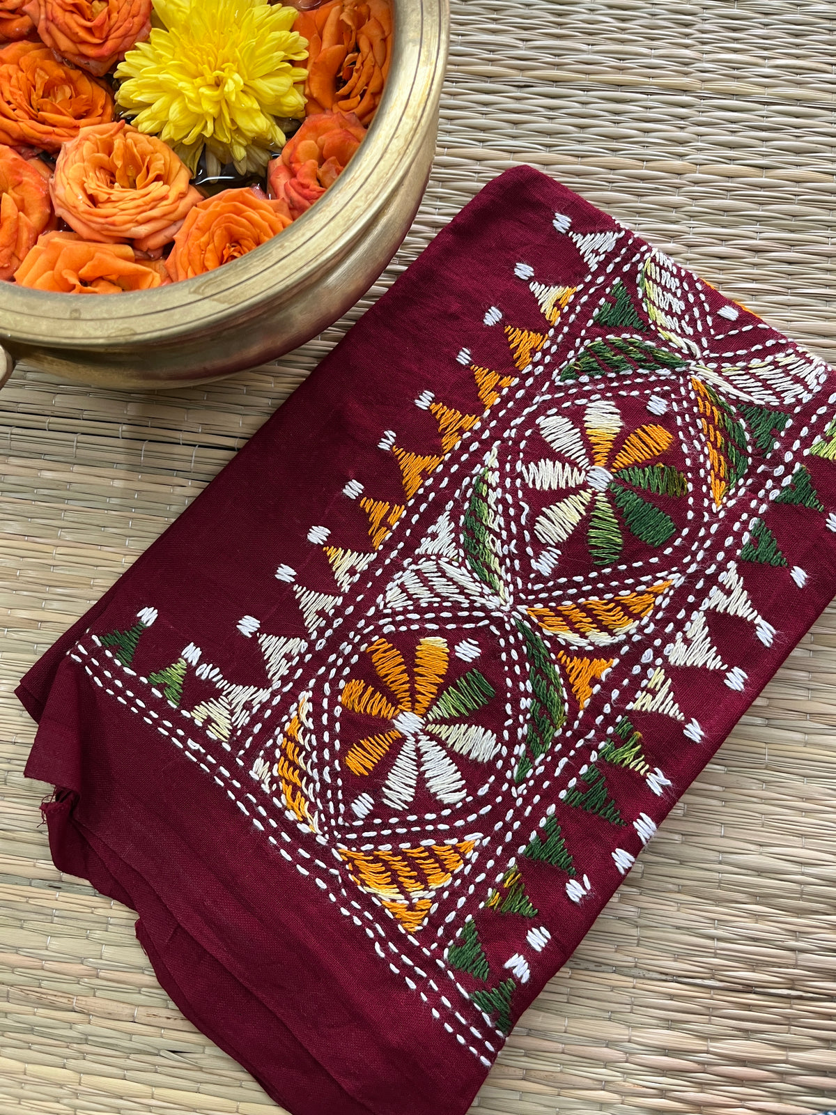 KNBP362 Kanthawork Blouse Piece