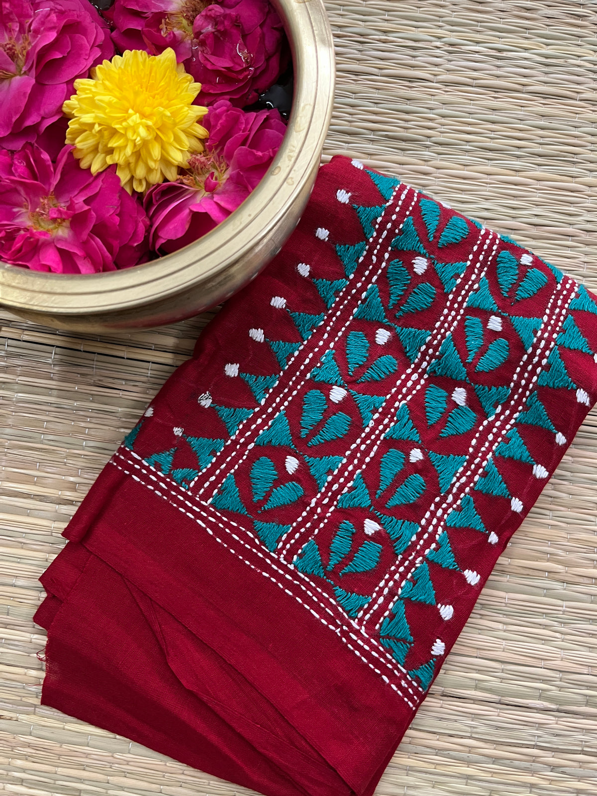 KNBP364 Kanthawork Blouse Piece