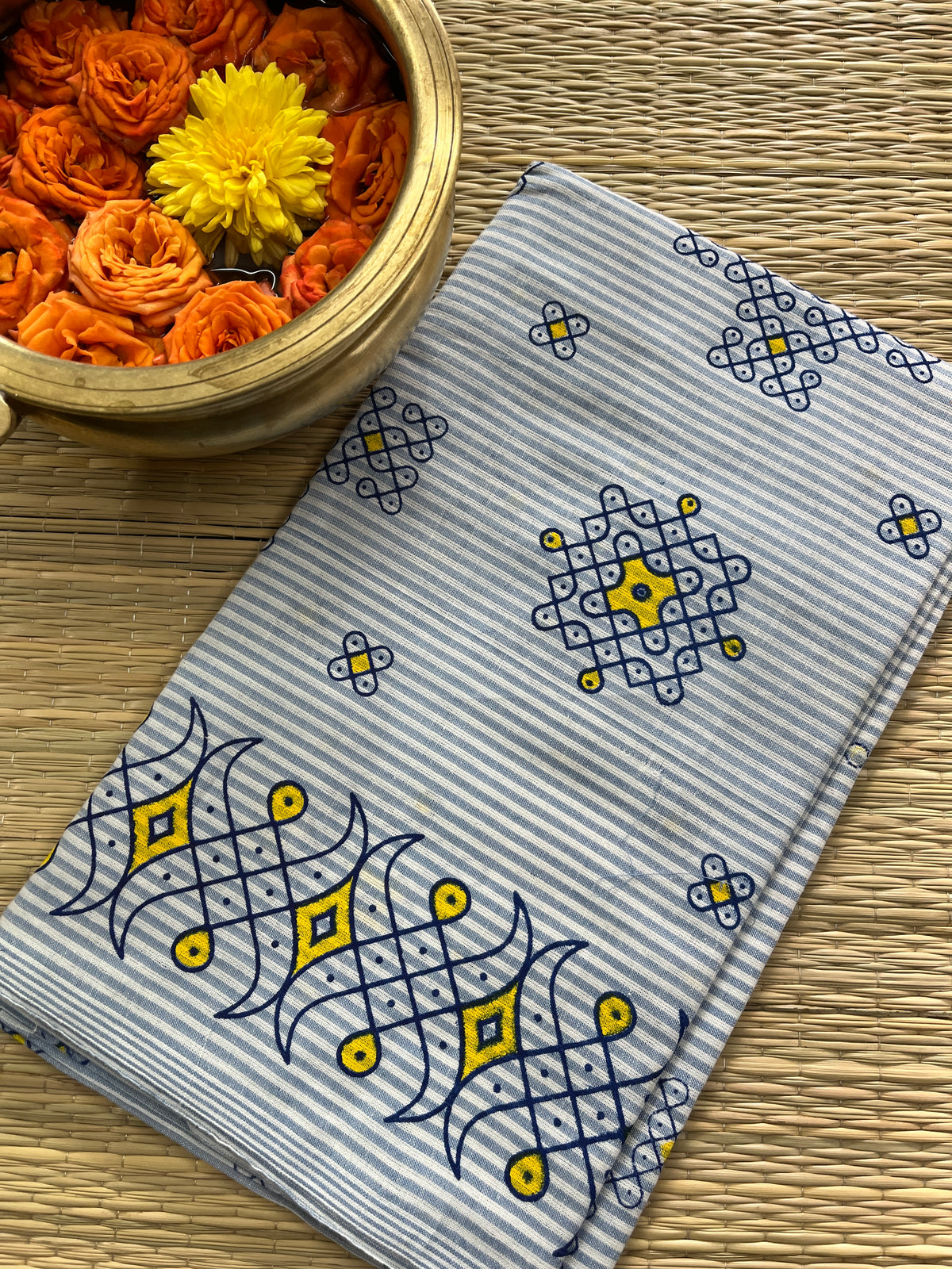 SNBP60 Mangalagiri Blouse Piece