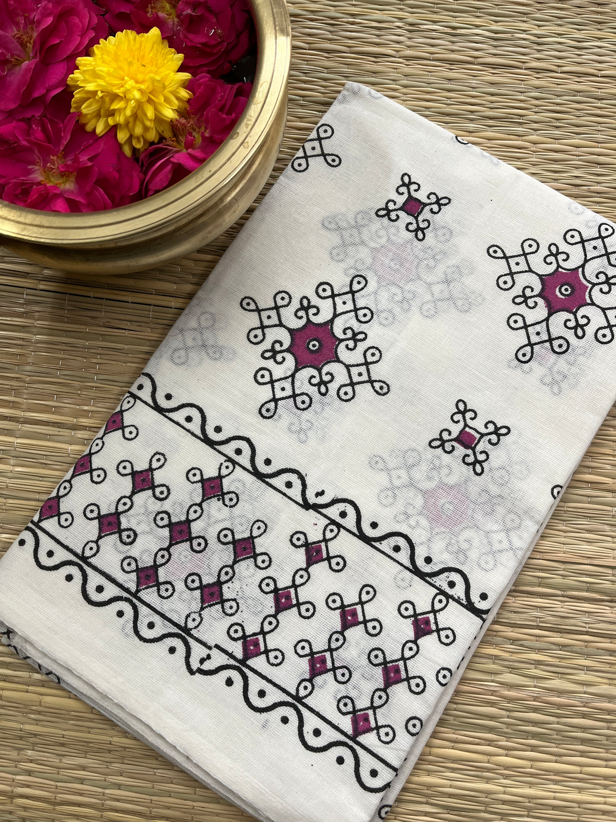 SNBP68 Mangalagiri Blouse Piece