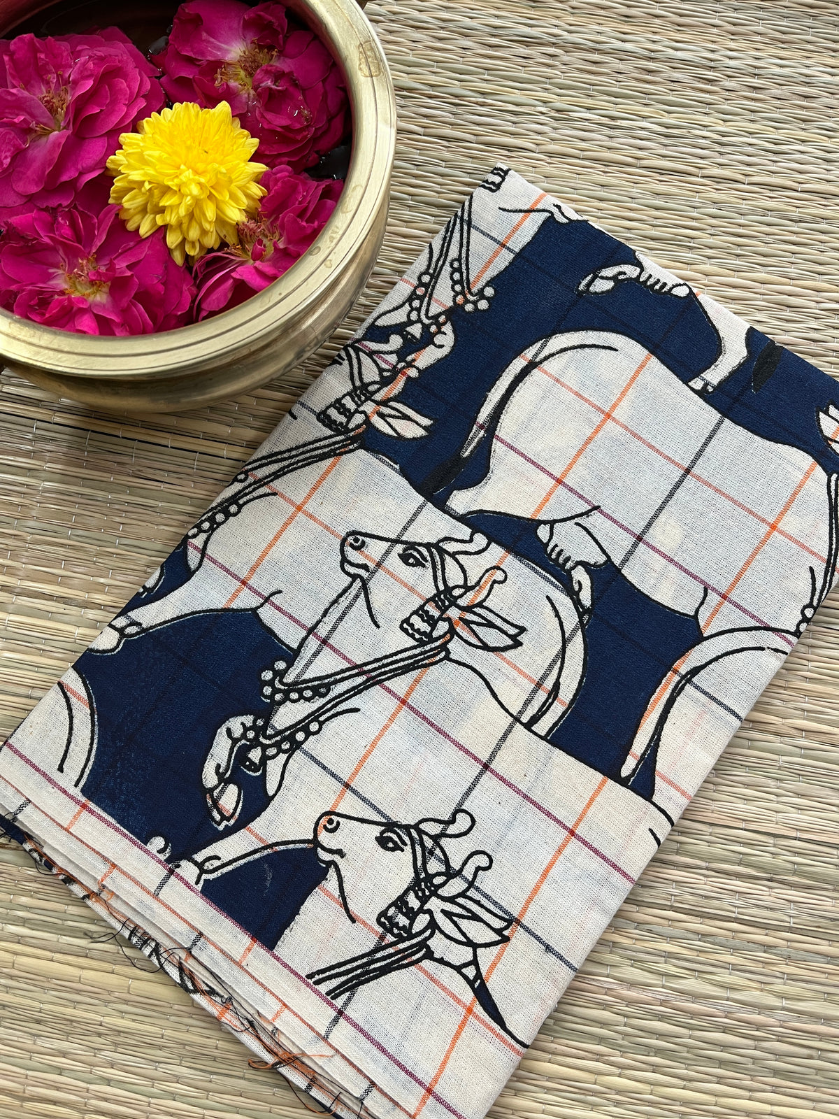 SNBP71 Mangalagiri Blouse Piece