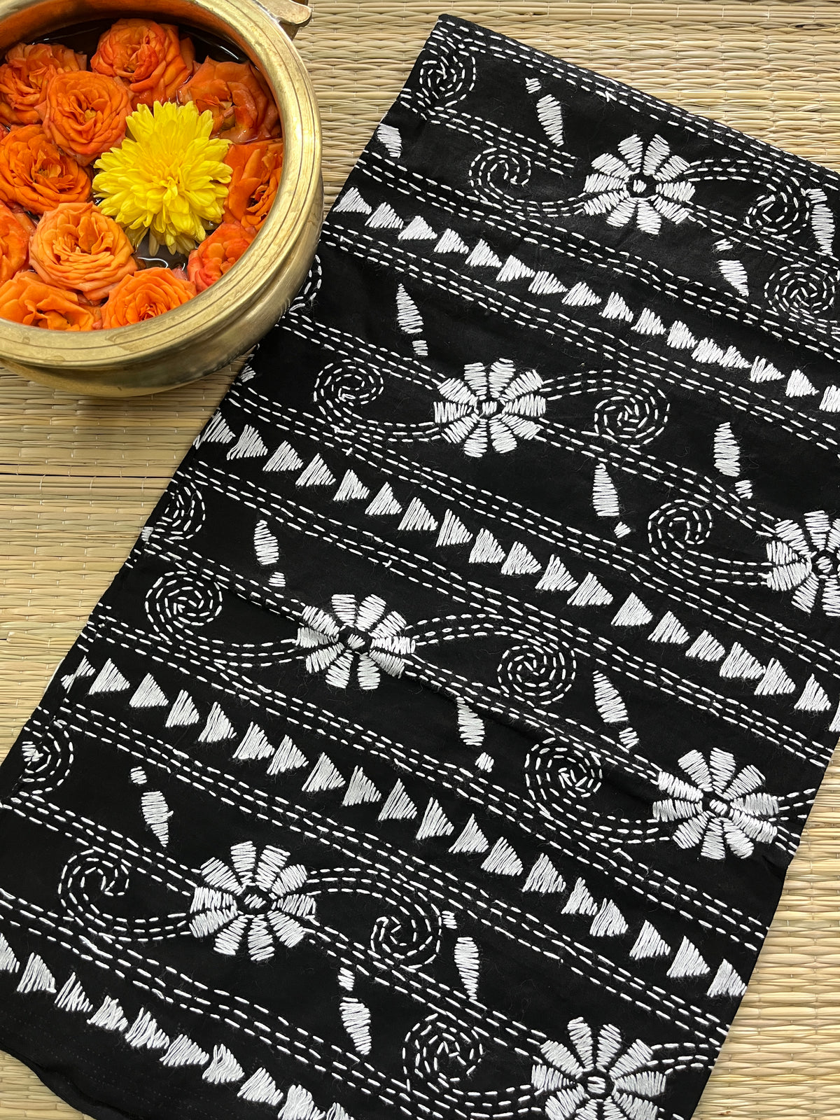 AKBP97 Allover Kanthawork Blouse Piece