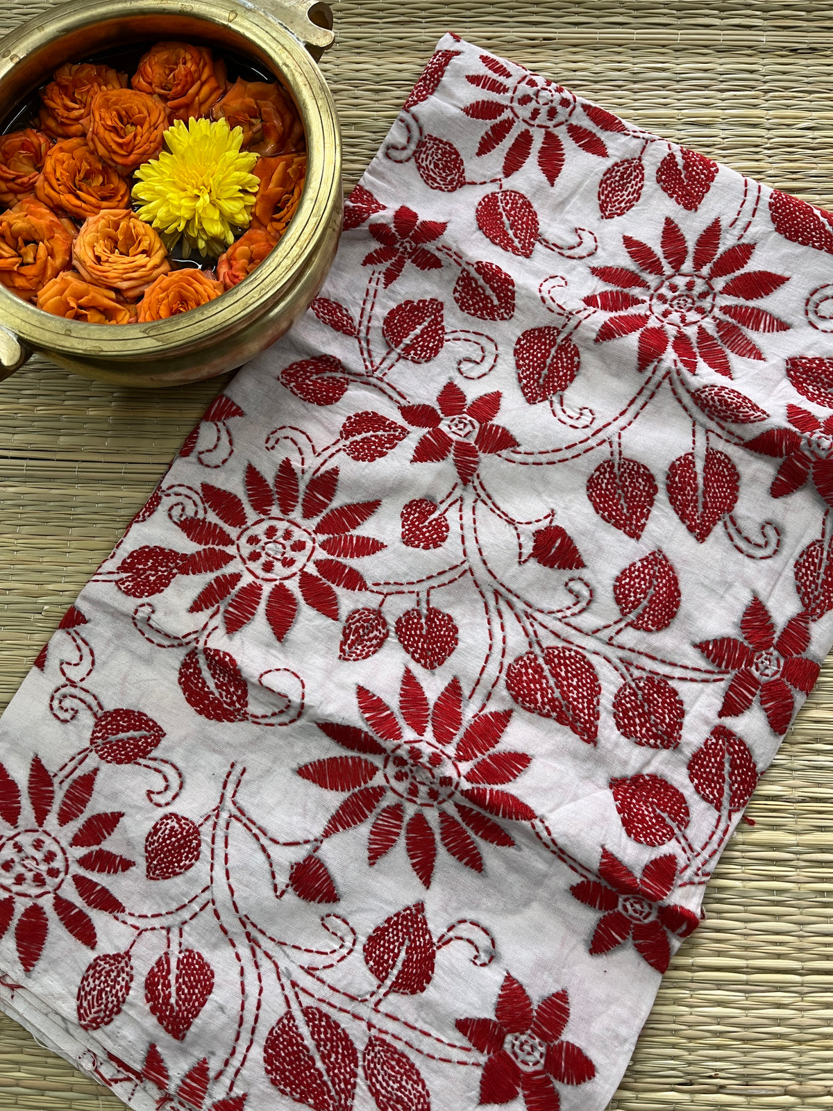 AKBP101 Allover Kanthawork Blouse Piece