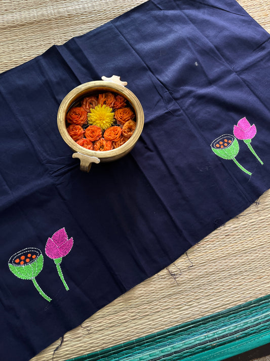 DKBP69 Designer Kanthawork Blouse Piece