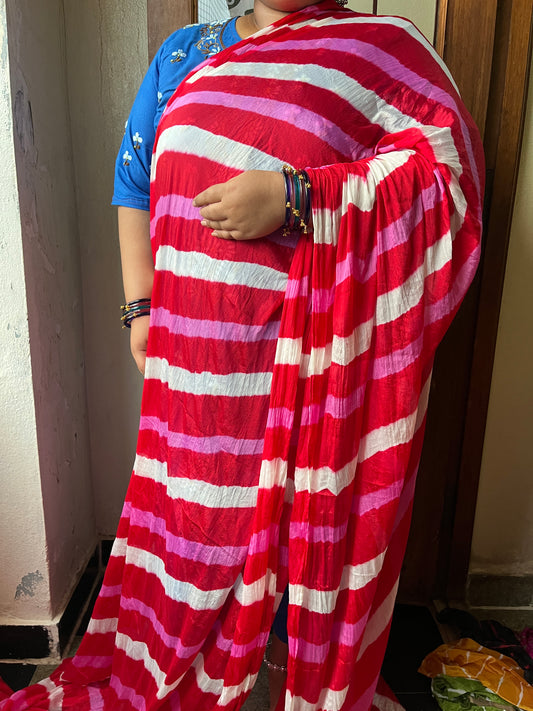 Mothra Lehariya Saree