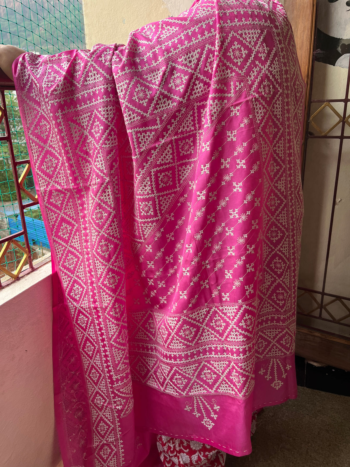 LOVELY Kutchwork Saree