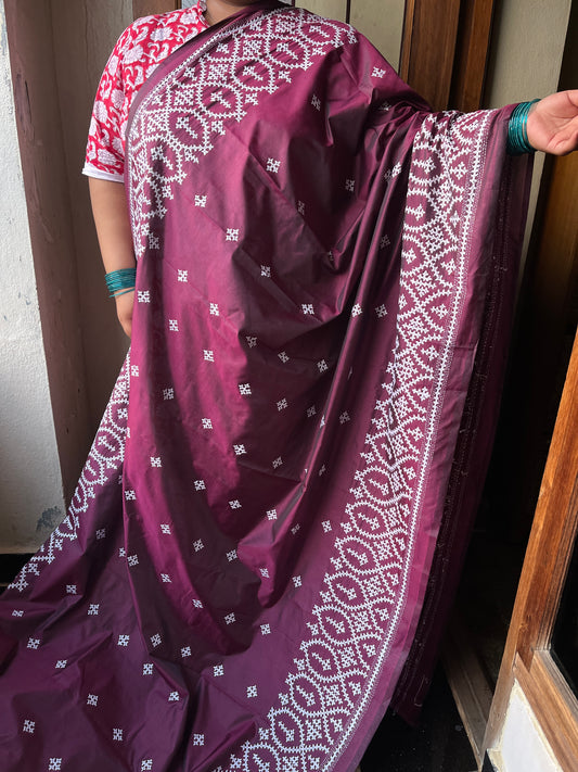 ETHNIC Kutchwork Saree