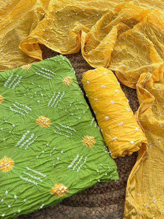 Bandhani Dress Material