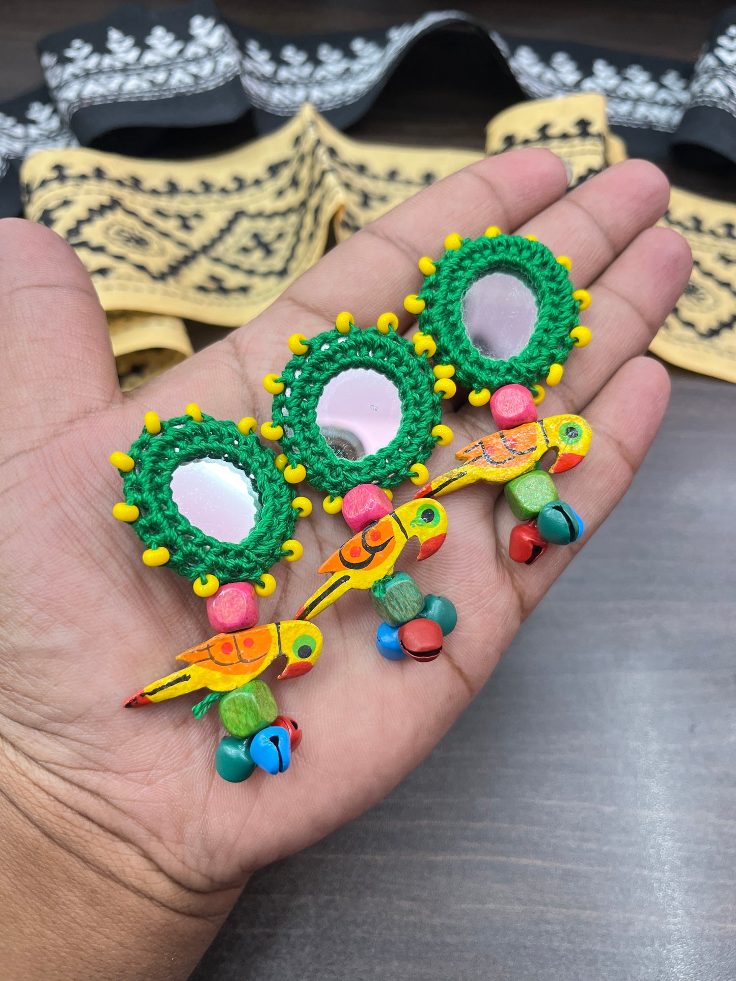 Gulaabo Mirror Tassel