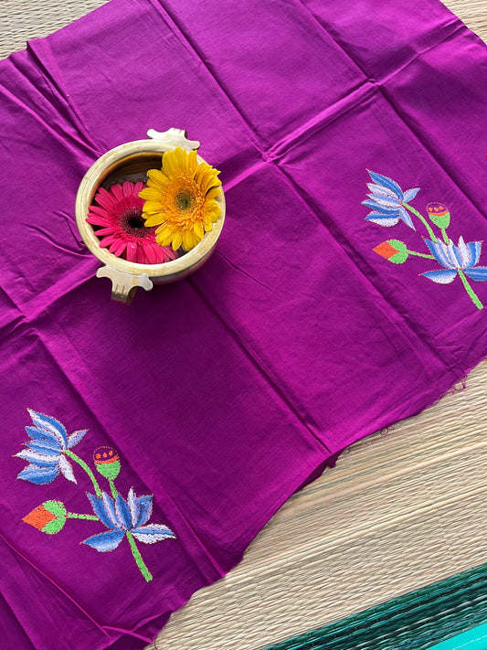DKBP47 Designer Kanthawork Blouse Piece