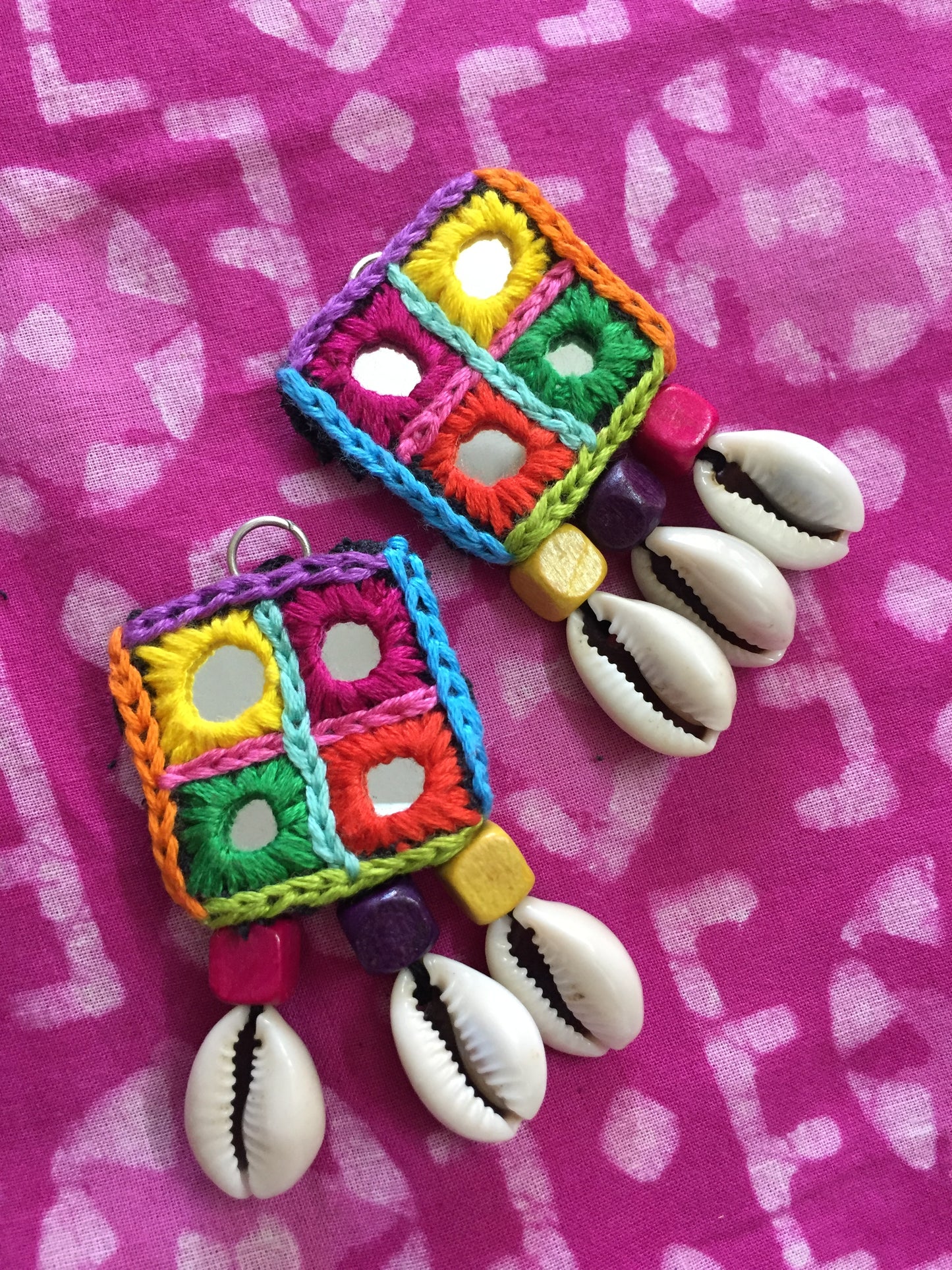 Satranga Mirror Tassels