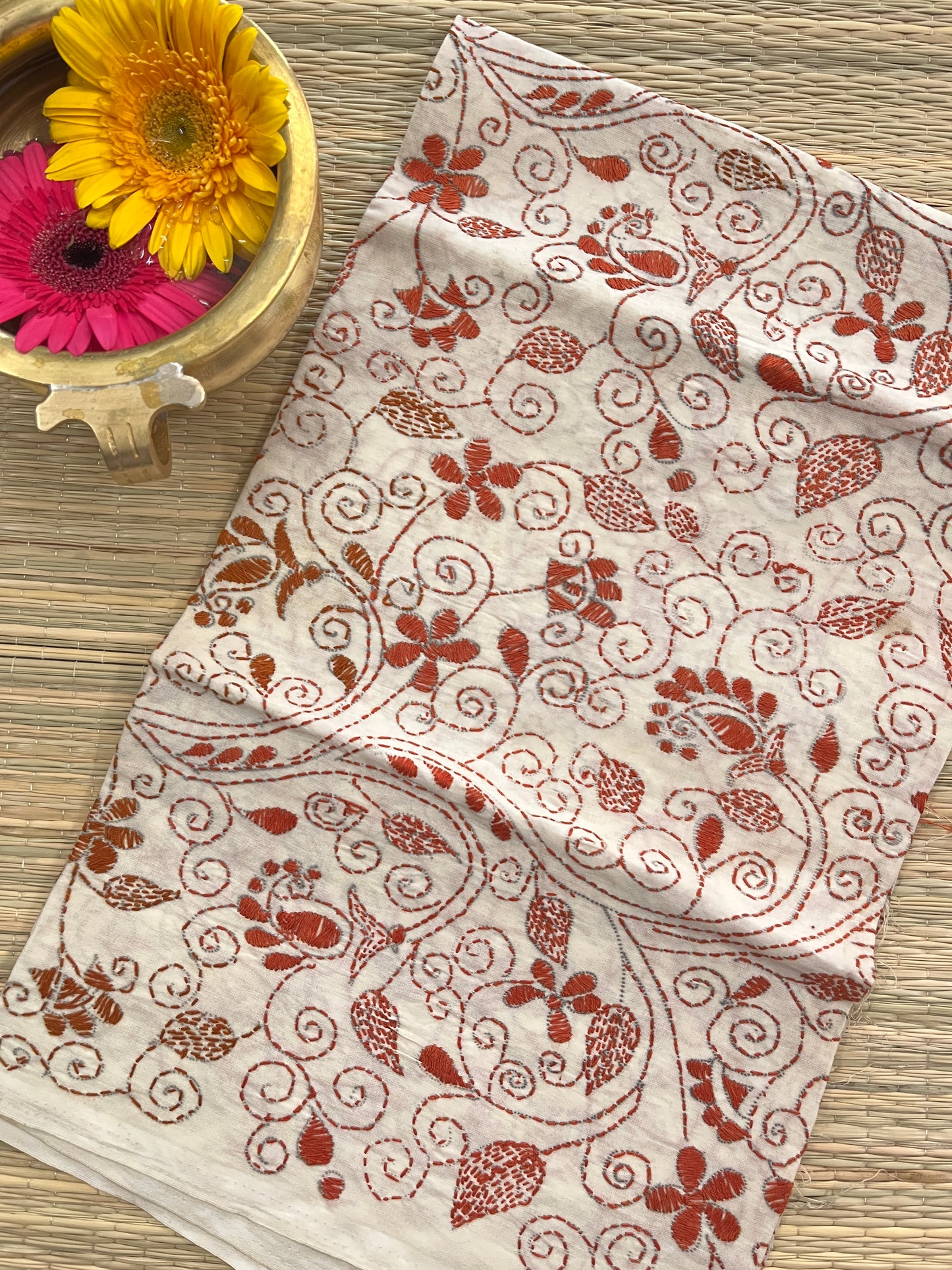 AKBP44 Allover Kanthawork Blouse Piece