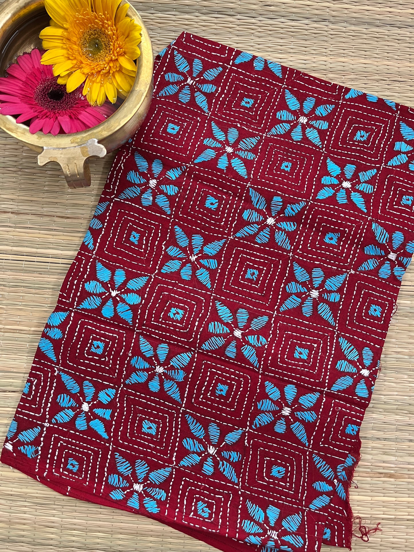 AKBP63 Allover Kanthawork Blouse Piece