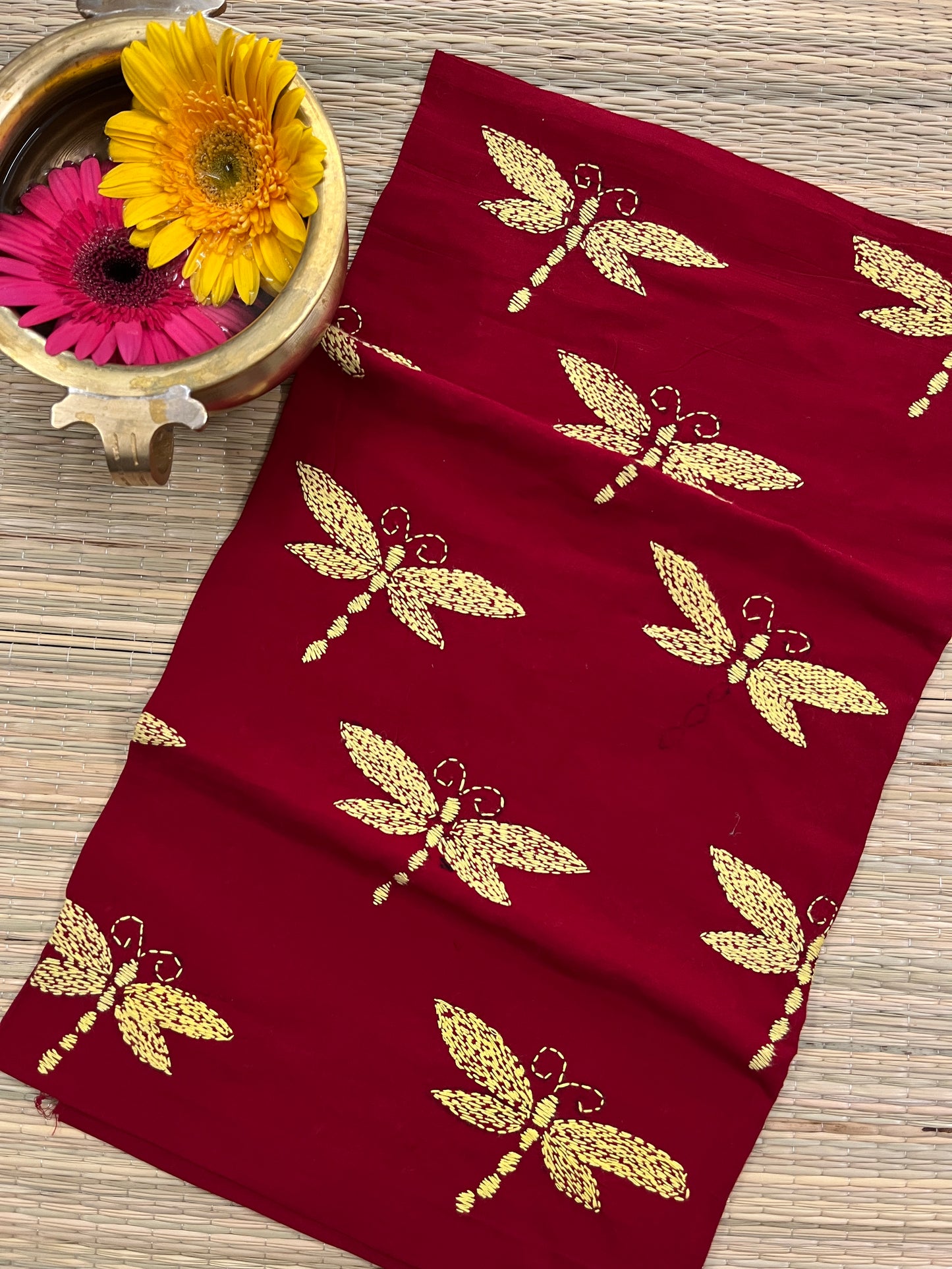 AKBP65 Allover Kanthawork Blouse Piece