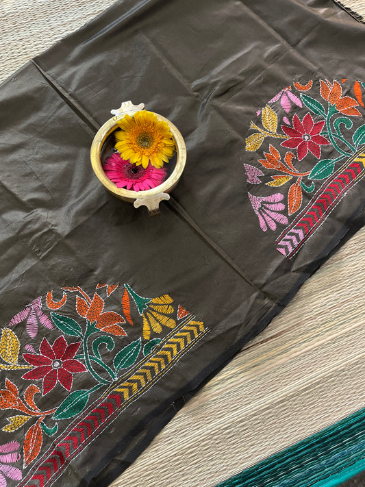 SKABP29 Art Silk Kanthawork Blouse Piece