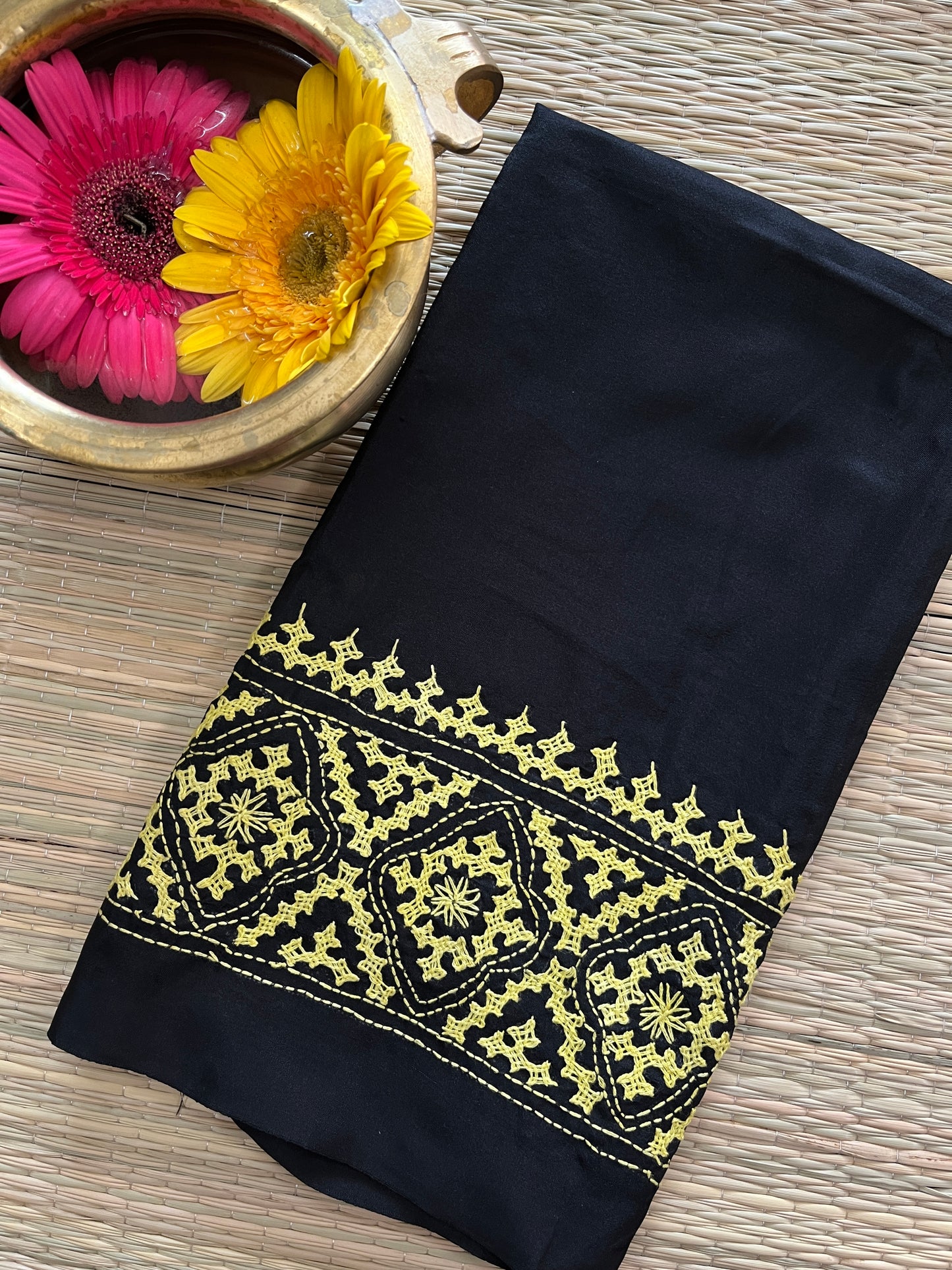 SKUBP2 Art Silk kutchwork Blouse Piece