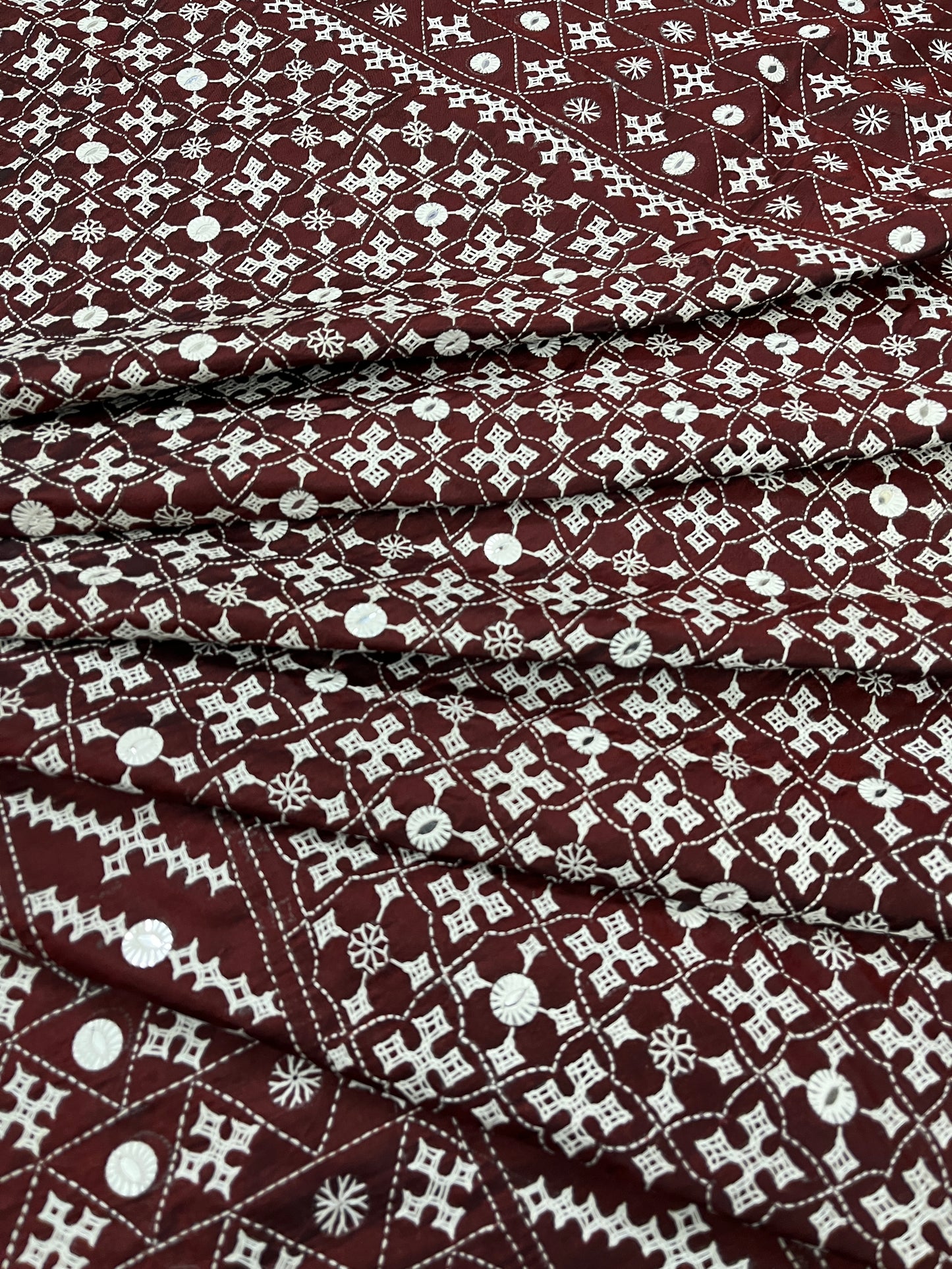 GRAND Kutchwork Saree