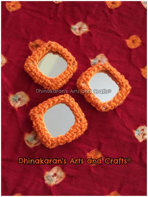 ORANGE Mirror Buttons