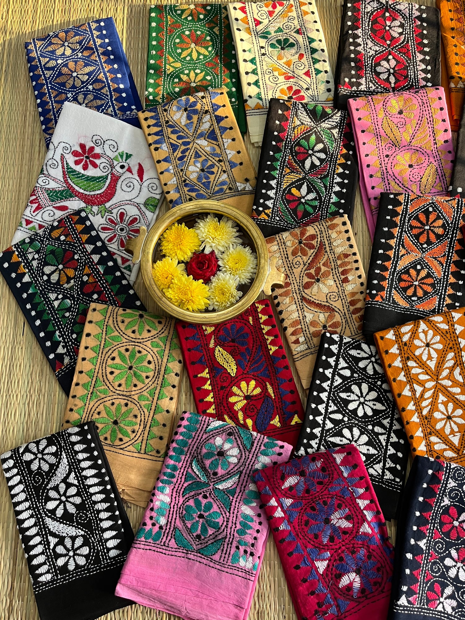 250 Kanthawork Blouse Pieces