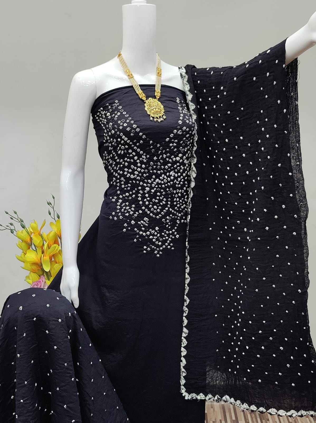 Bandhani Dress Material