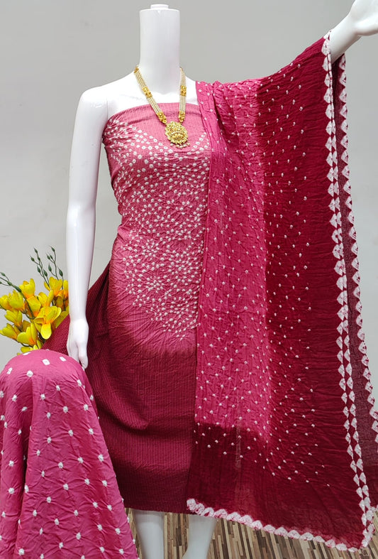 Bandhani Dress Material