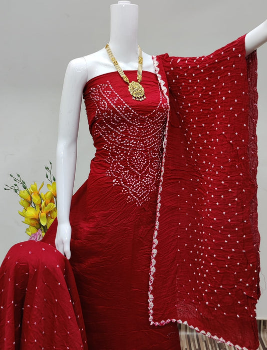 Bandhani Dress Material