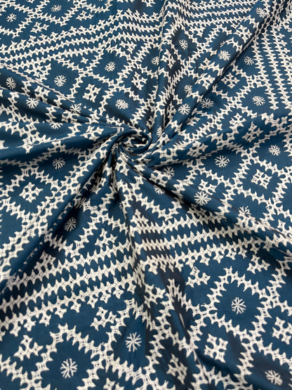Honeycomb Kutchwork Saree
