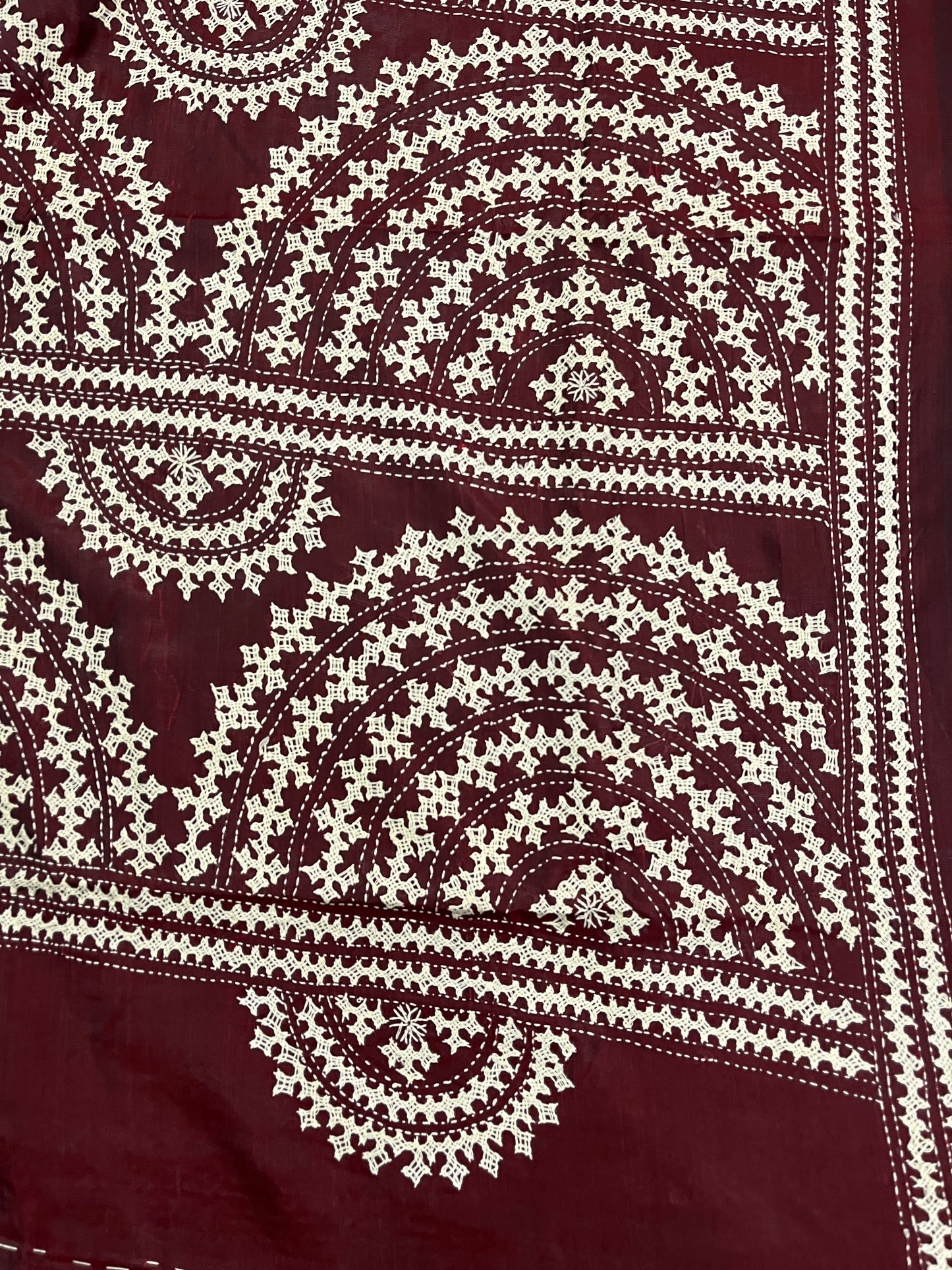 SUNRISE Kutchwork Saree