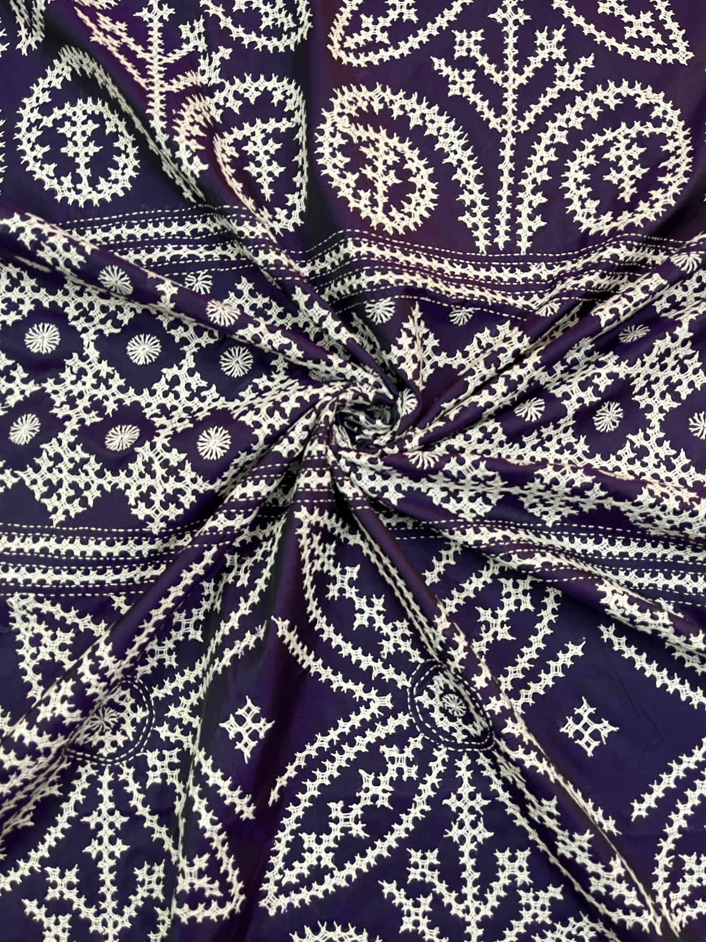 NAKSHATRA Kutchwork Saree