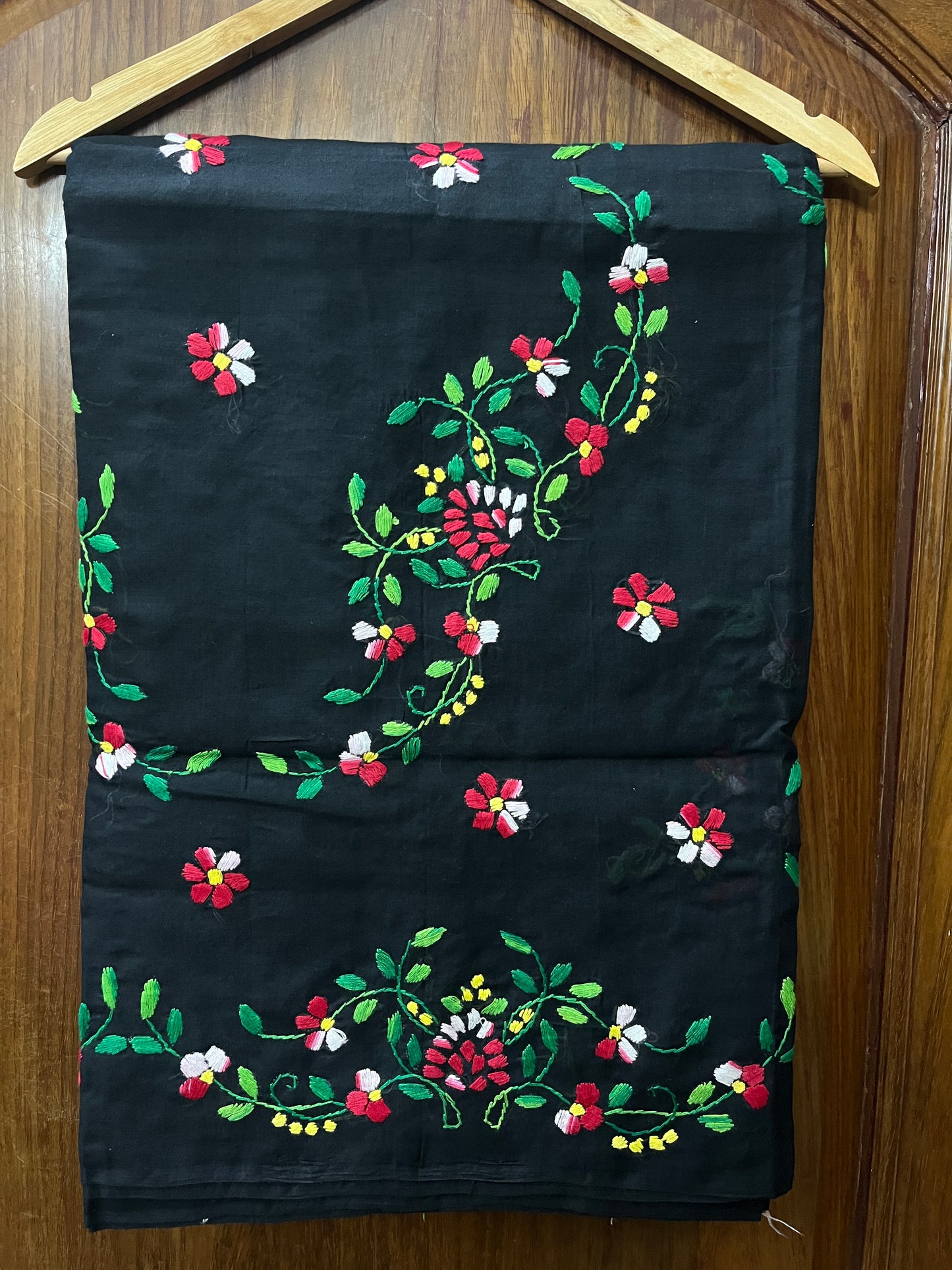 Cotton Kanthawork Saree
