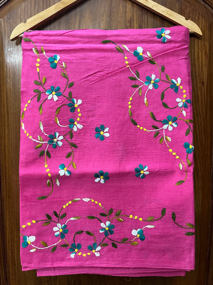 Cotton Kanthawork Saree
