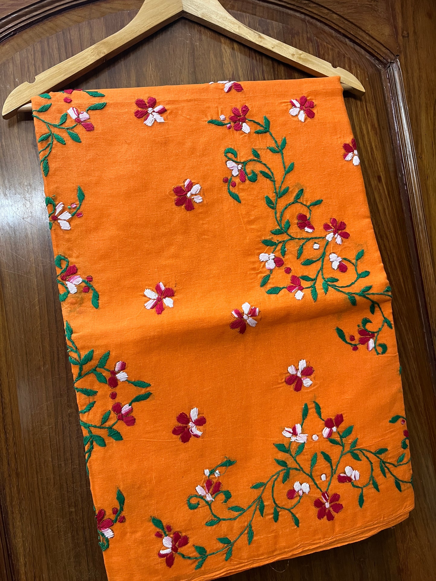 Cotton Kanthawork Saree