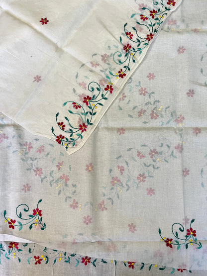 Cotton Kanthawork Saree