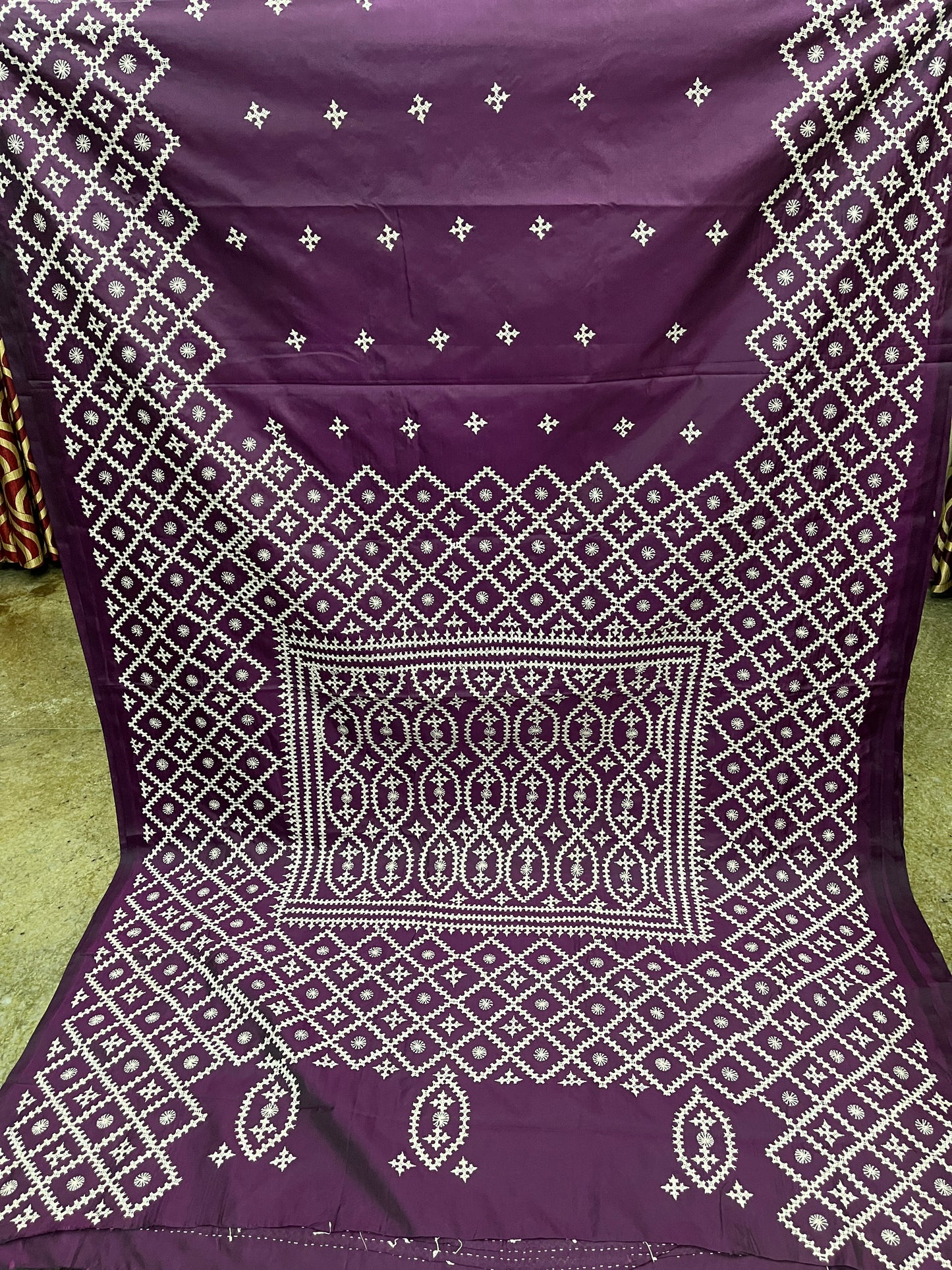 PRETTY Kutchwork Saree