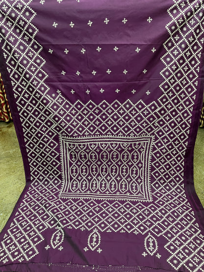 PRETTY Kutchwork Saree