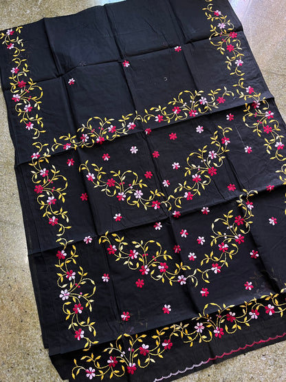 Cotton Kanthawork Saree