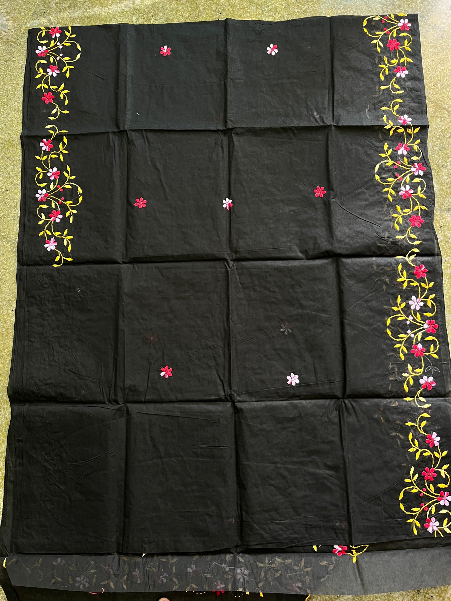 Cotton Kanthawork Saree