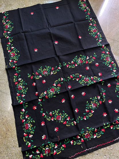 Cotton Kanthawork Saree