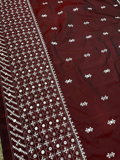 GRAND Kutchwork Saree