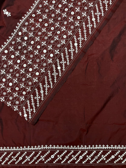 GRAND Kutchwork Saree