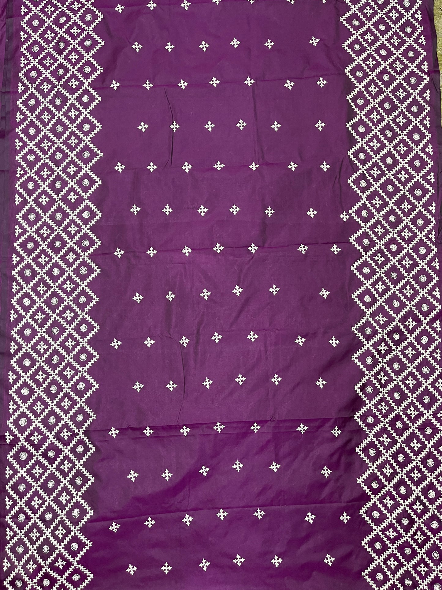 PRETTY Kutchwork Saree