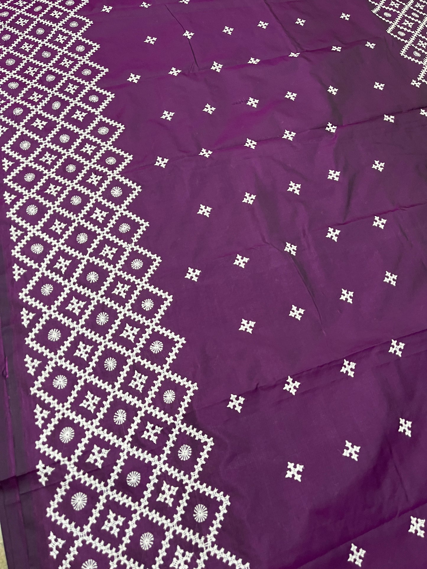 PRETTY Kutchwork Saree